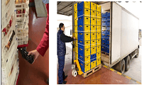 Rugged mobile computers applying RFID intelligent turnover box management system 