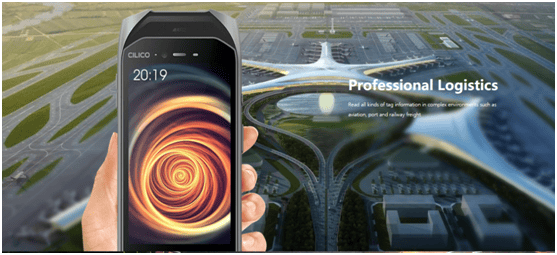 Cilico F880 Smart handheld rugged terminal improves the cargo management working efficiency